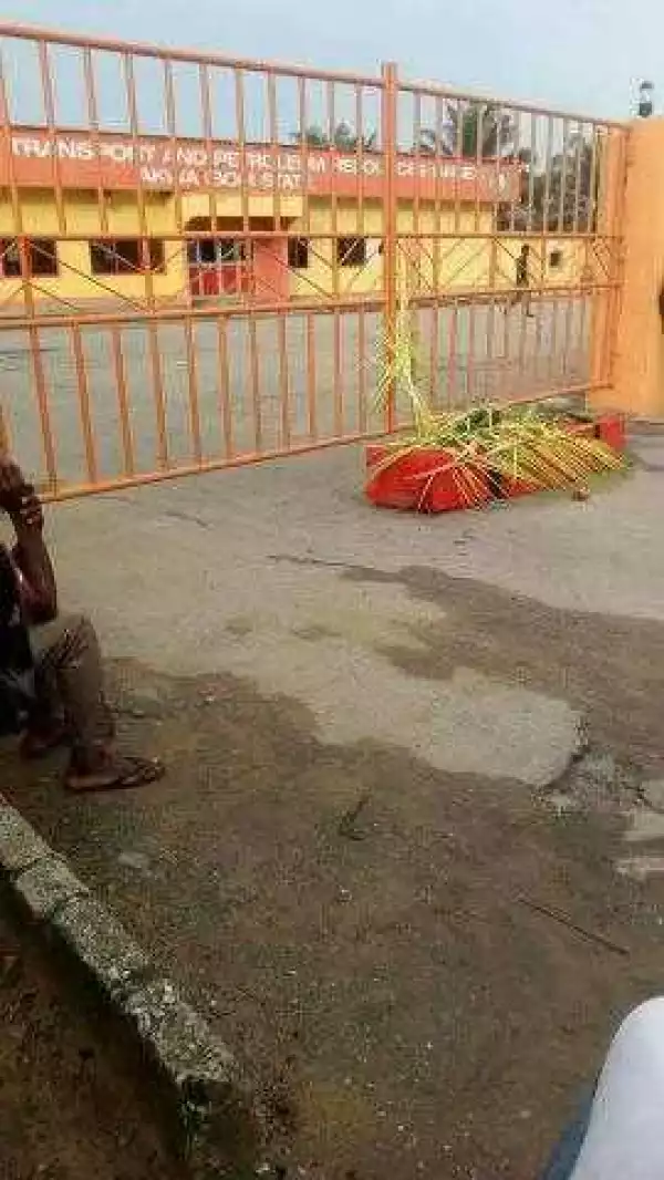 Villagers Shutdown Akwa Ibom Ministry With Charms (Photos)